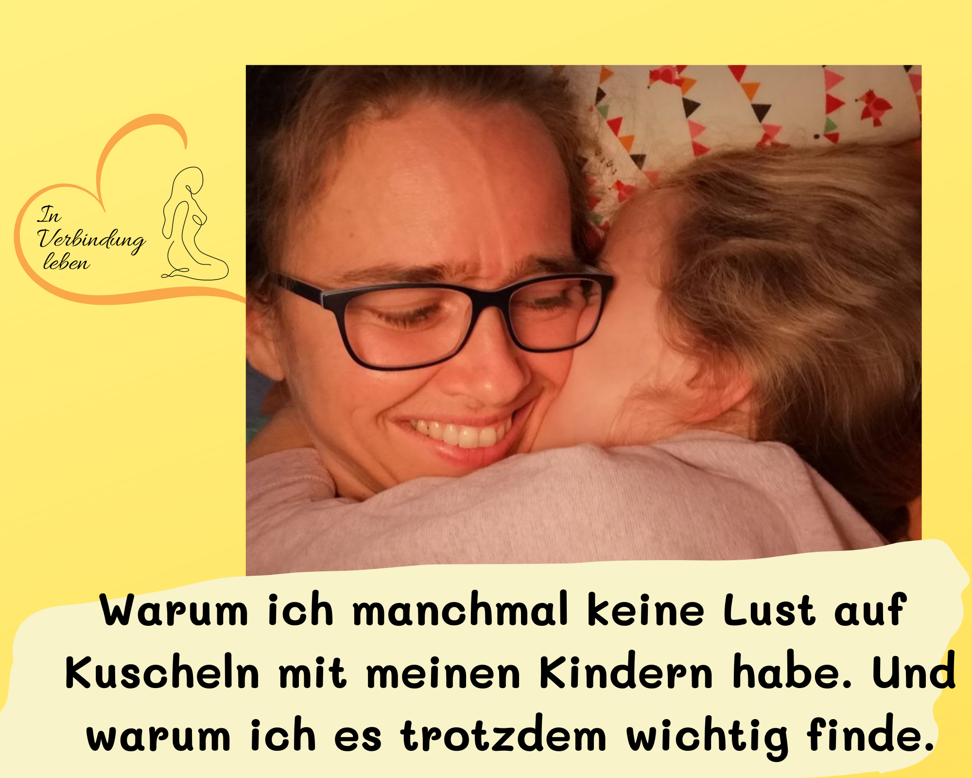 Warum ich manchmal keine Lust auf Kuscheln mit meinen Kindern habe. Und warum ich es trotzdem