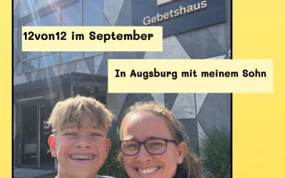 12von12 im September – ein Tag in Augsburg